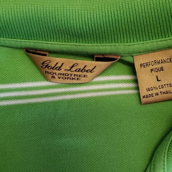 Lot of 2 polo type shirts (roundtree & yorke) - Picture 4 of 5